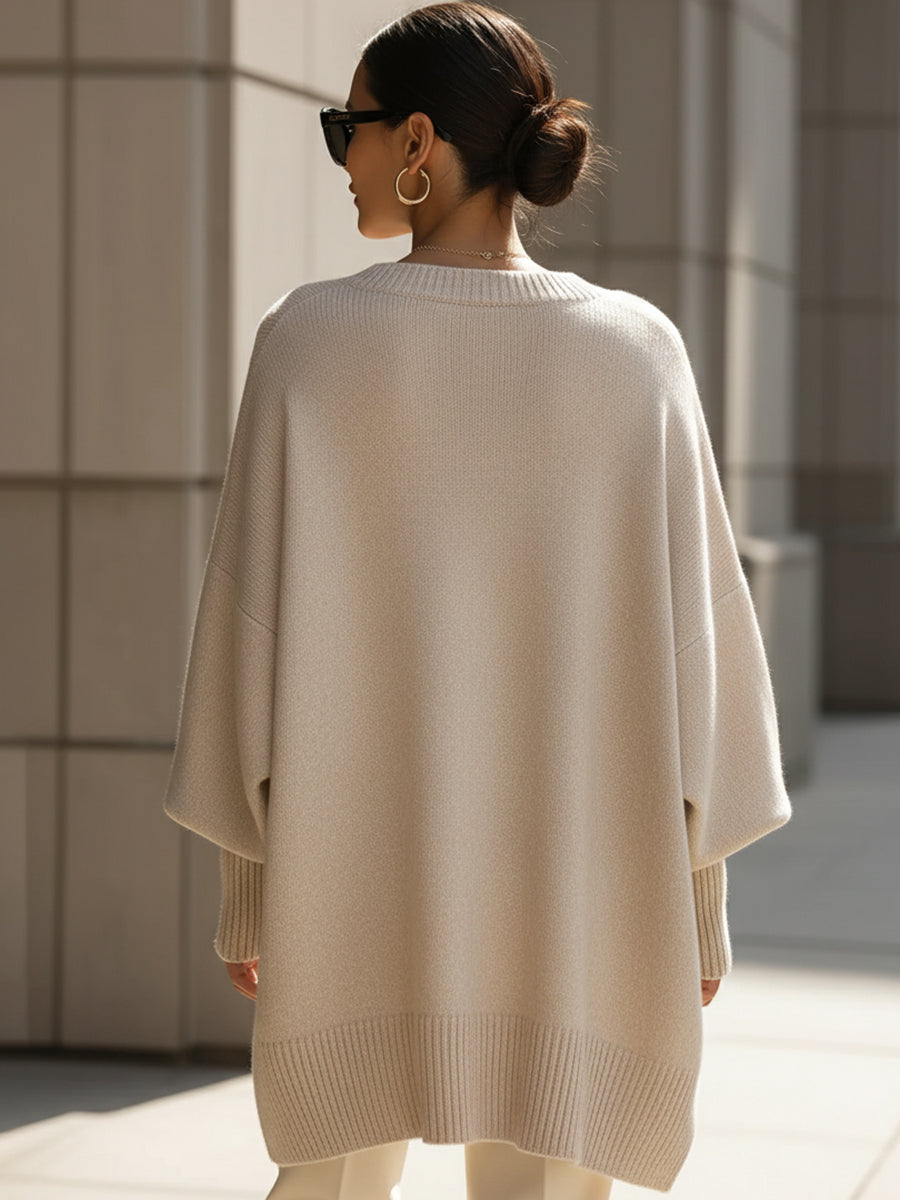 WANWEN | Pull sophistiqué en cachemire