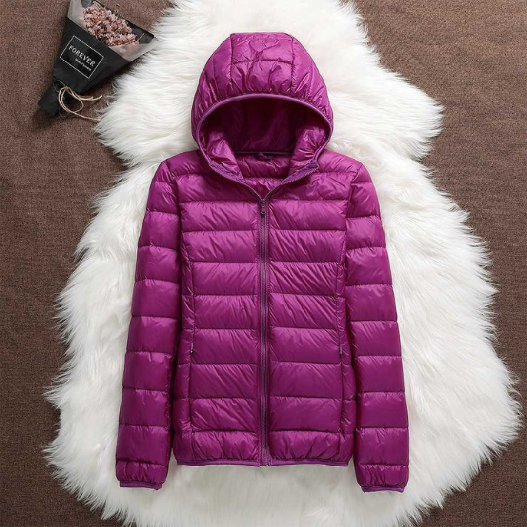 Aamu | Veste mi-saison violet