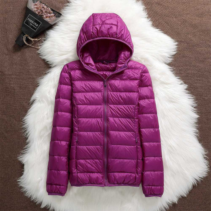 Aamu | Veste mi-saison violet