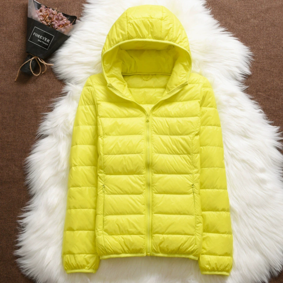 Aamu | Veste mi-saison jaune