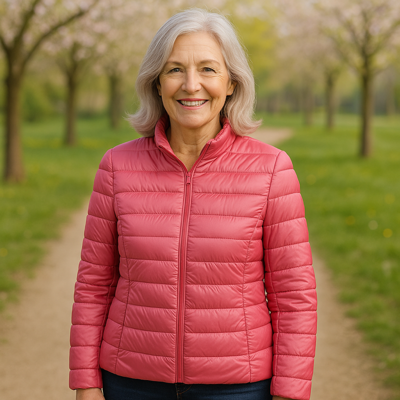 Ulla | Veste mi-saison saumon