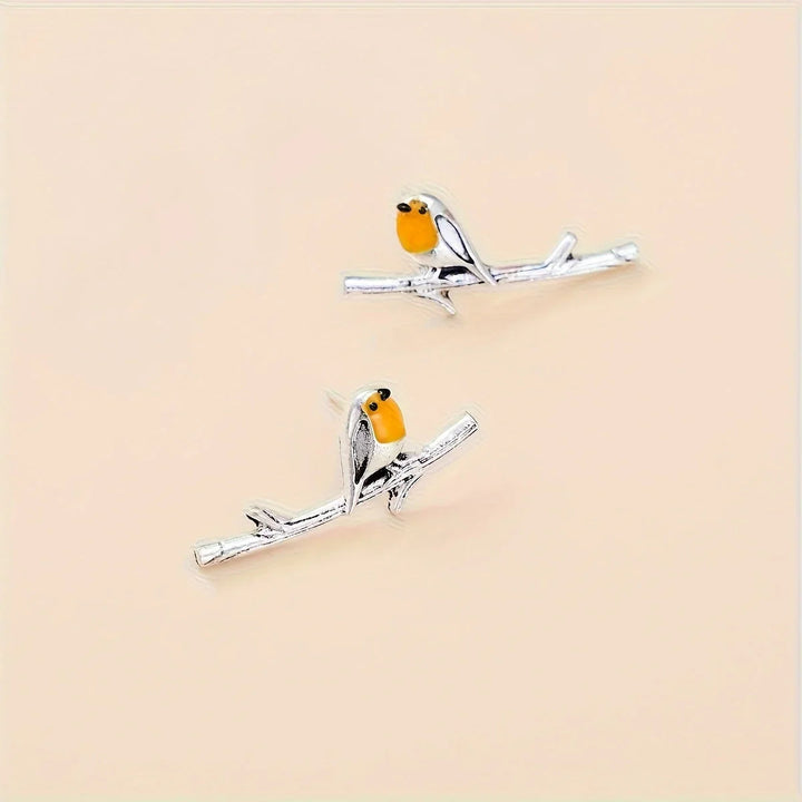 Flora | Boucles d'oreilles Cartoon Oiseau