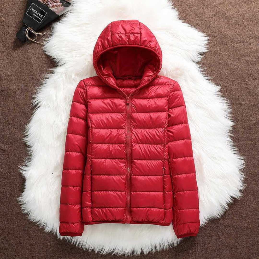 Aamu | Veste mi-saison rouge