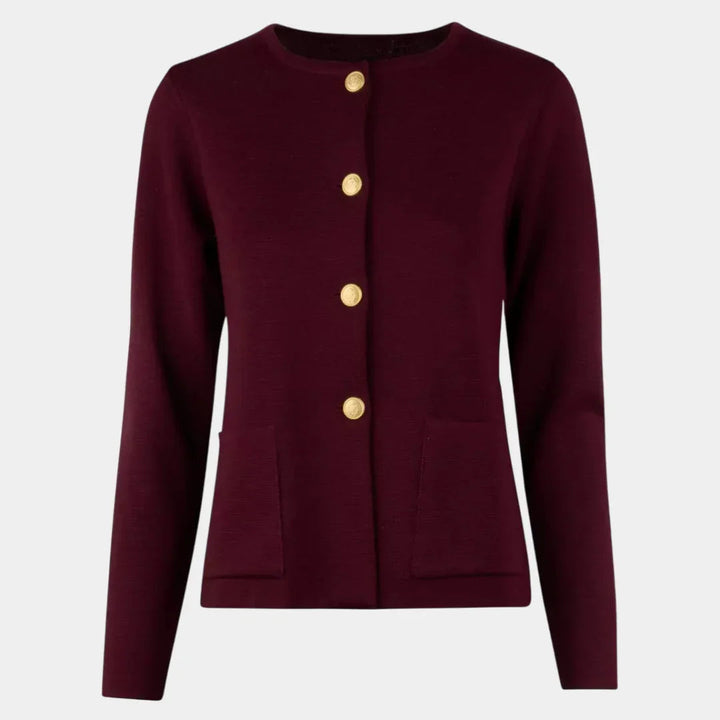 Anne | Cardigan en laine mérinos