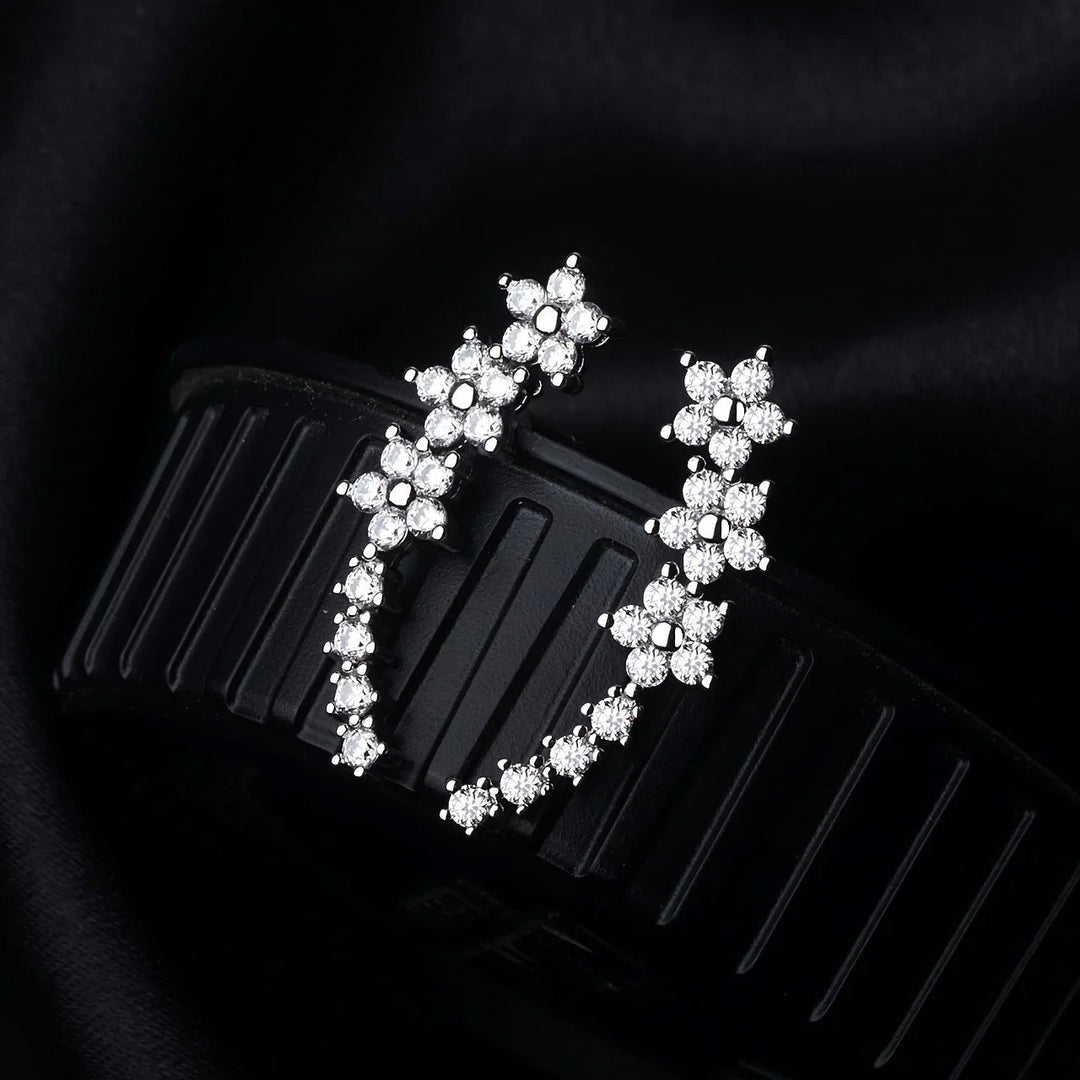 Éclore | Boucles d'oreilles intemporelles en fleurs