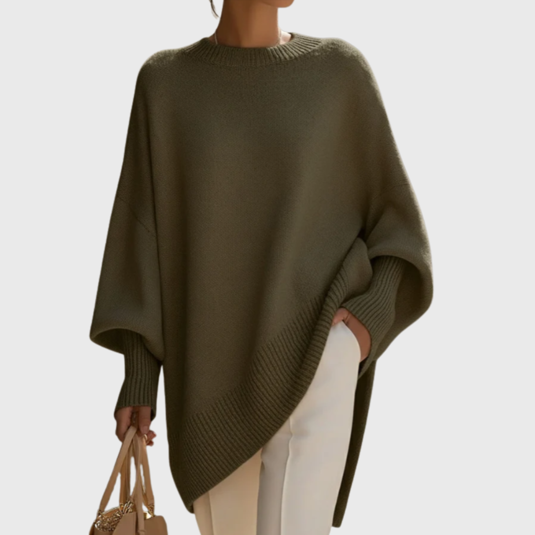 Livia | Pull poncho oversize