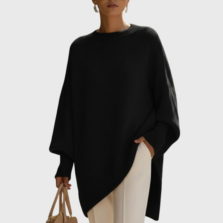 Livia | Pull poncho oversize