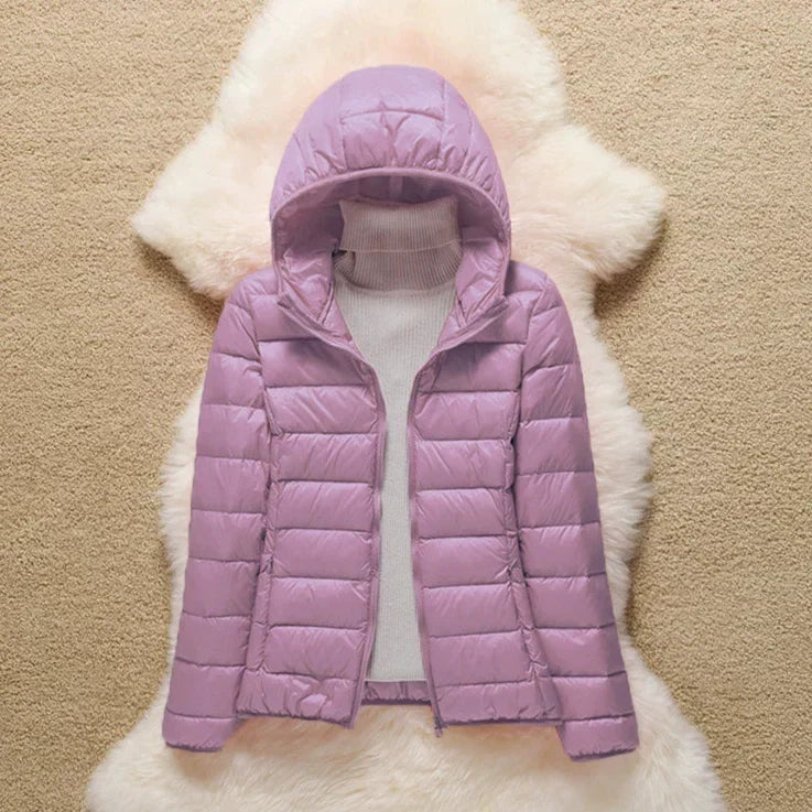 Aamu | Veste mi-saison lilas