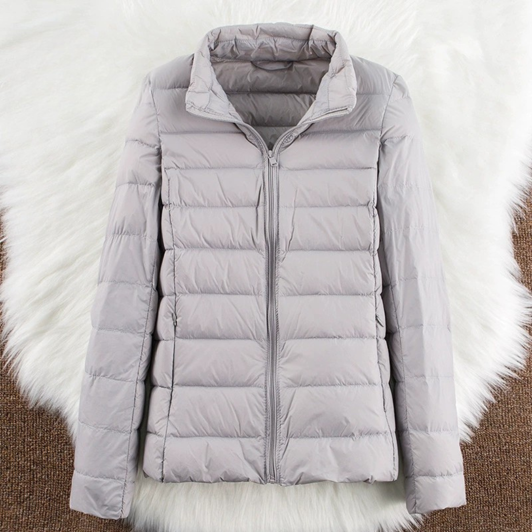 Ulla | Veste mi-saison gris