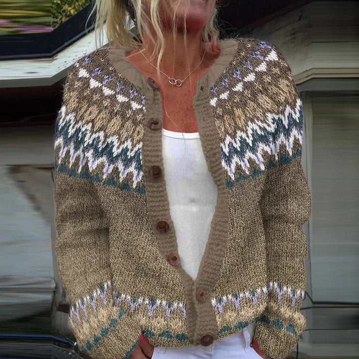 CLEO | CARDIGAN ISLANDAIS VINTAGE