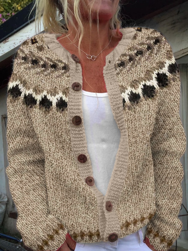 AUBREY | CARDIGAN ISLANDAIS VINTAGE