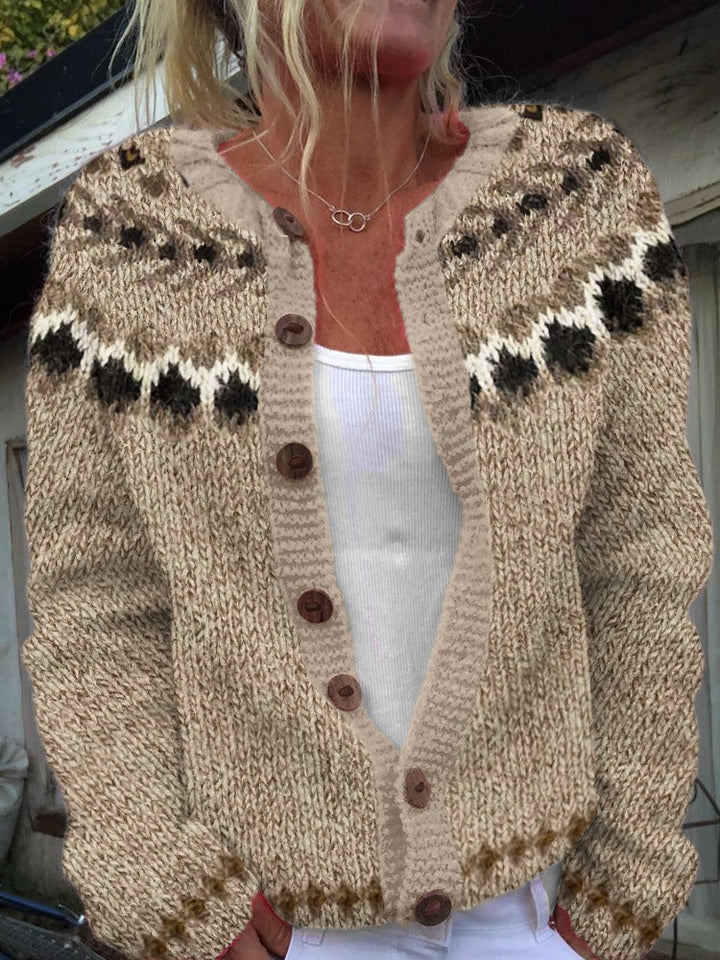 AUBREY | CARDIGAN ISLANDAIS VINTAGE