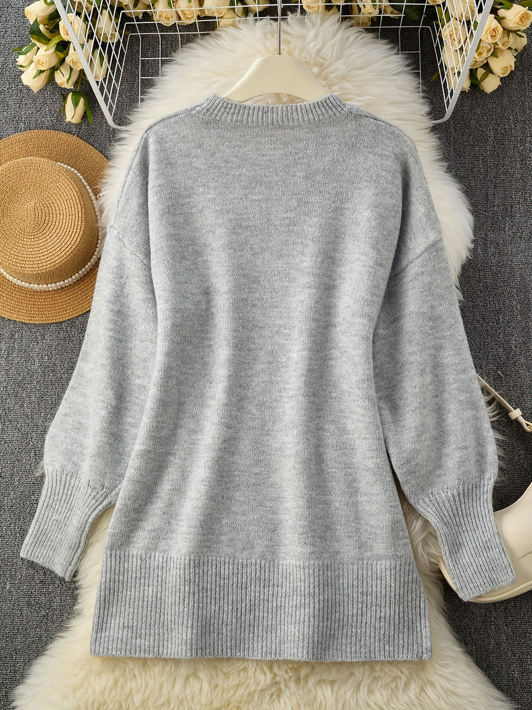 WANWEN | Pull sophistiqué en cachemire