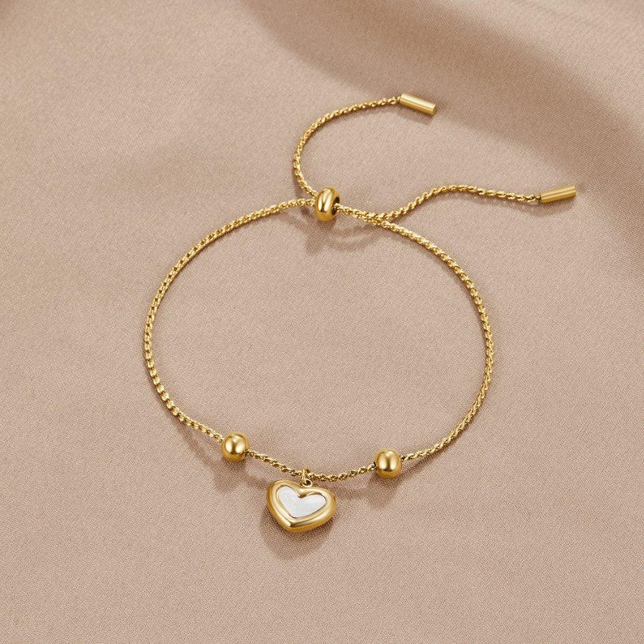 Ophélie | Bracelet Cœur Éternel