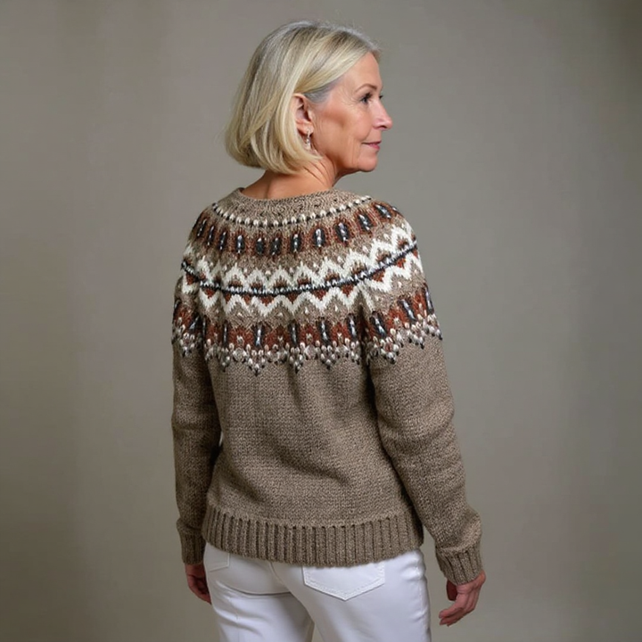 ADELINE | CARDIGAN ISLANDAIS VINTAGE