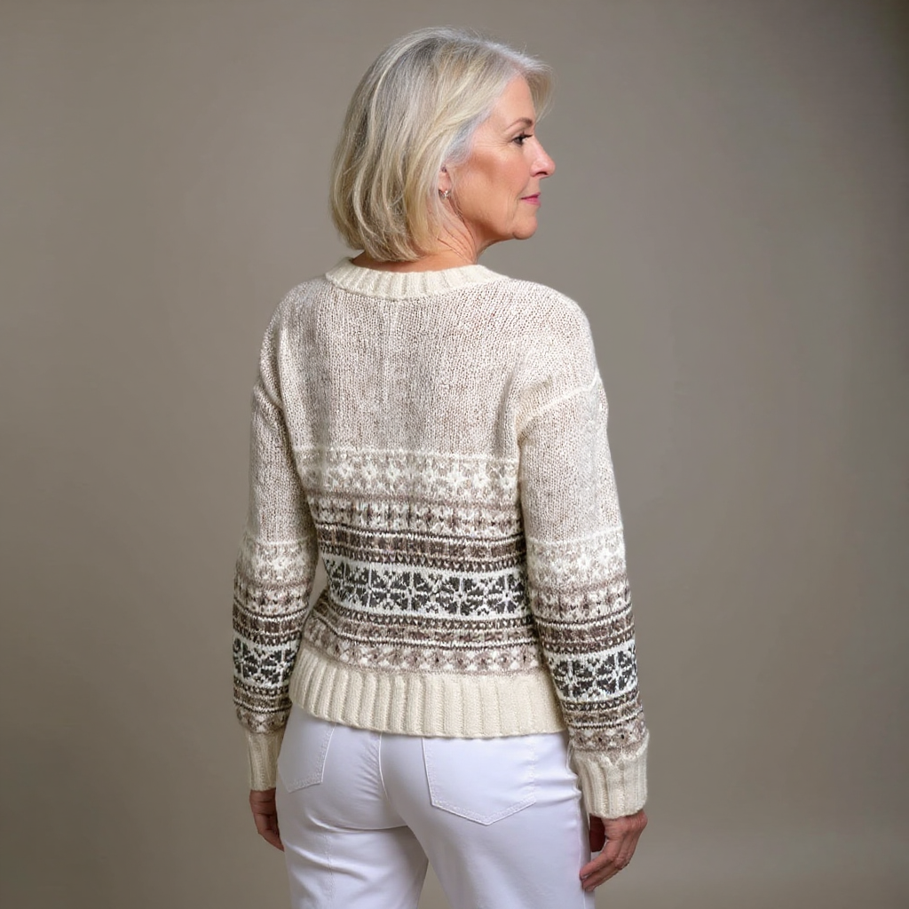 BRIELLE | CARDIGAN ISLANDAIS VINTAGE