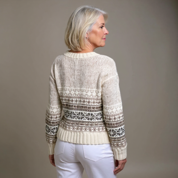 BRIELLE | CARDIGAN ISLANDAIS VINTAGE