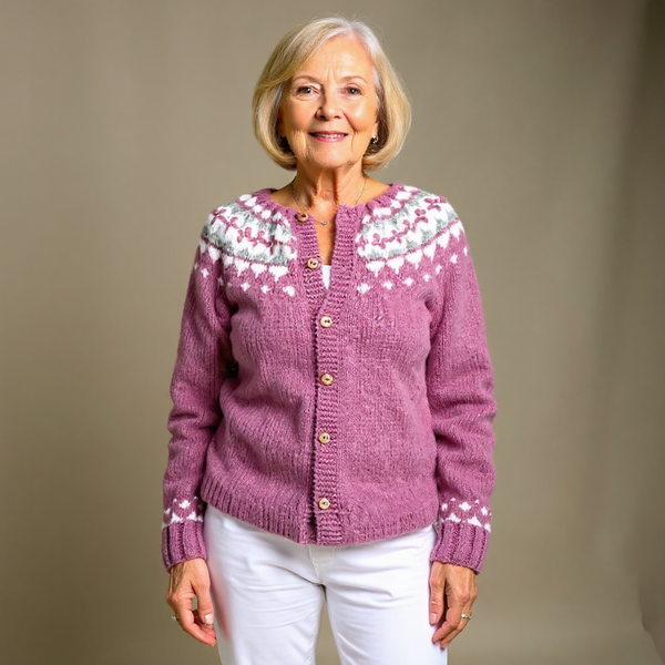 MIA | CARDIGAN ISLANDAIS VINTAGE