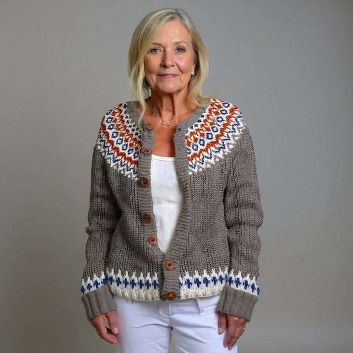 BELLA | CARDIGAN ISLANDAIS VINTAGE