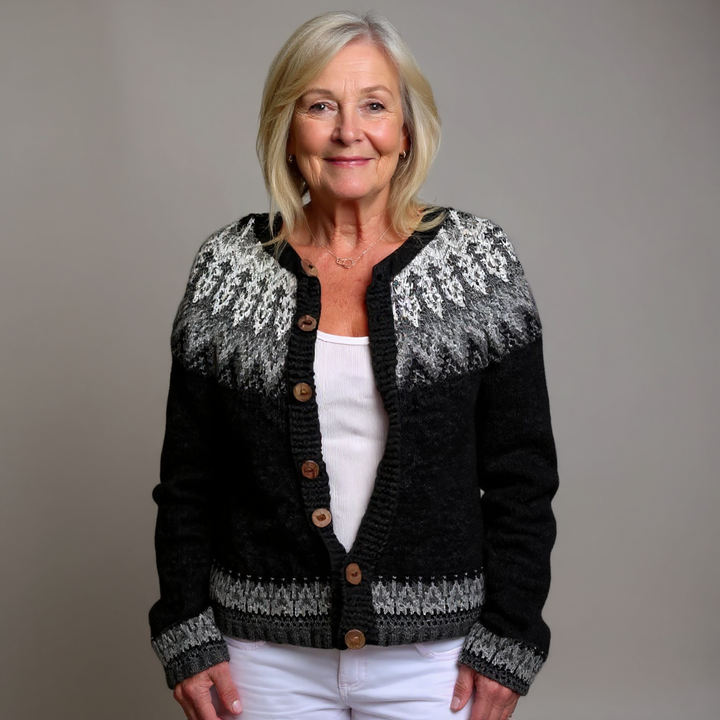 NEVA | CARDIGAN ISLANDAIS VINTAGE