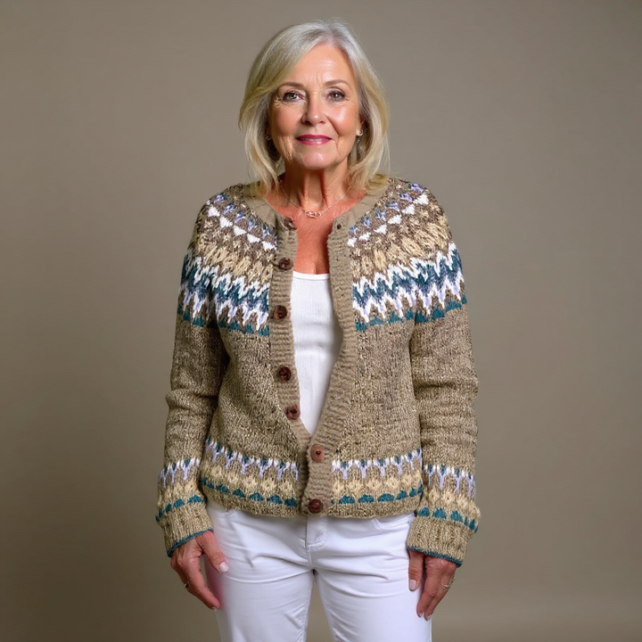 CLEO | CARDIGAN ISLANDAIS VINTAGE
