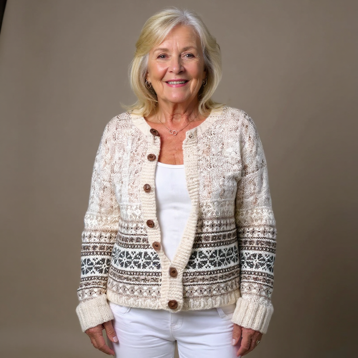 BRIELLE | CARDIGAN ISLANDAIS VINTAGE
