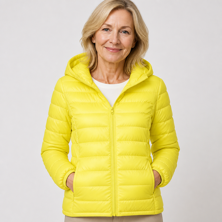 Aamu | Veste mi-saison jaune