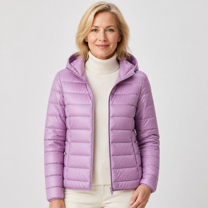 Aamu | Veste mi-saison lilas