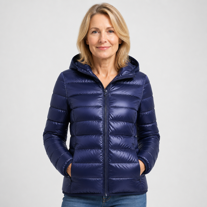 Aamu | Veste mi-saison bleu marine
