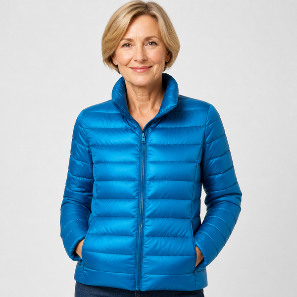 Ulla | Veste mi-saison bleu ciel