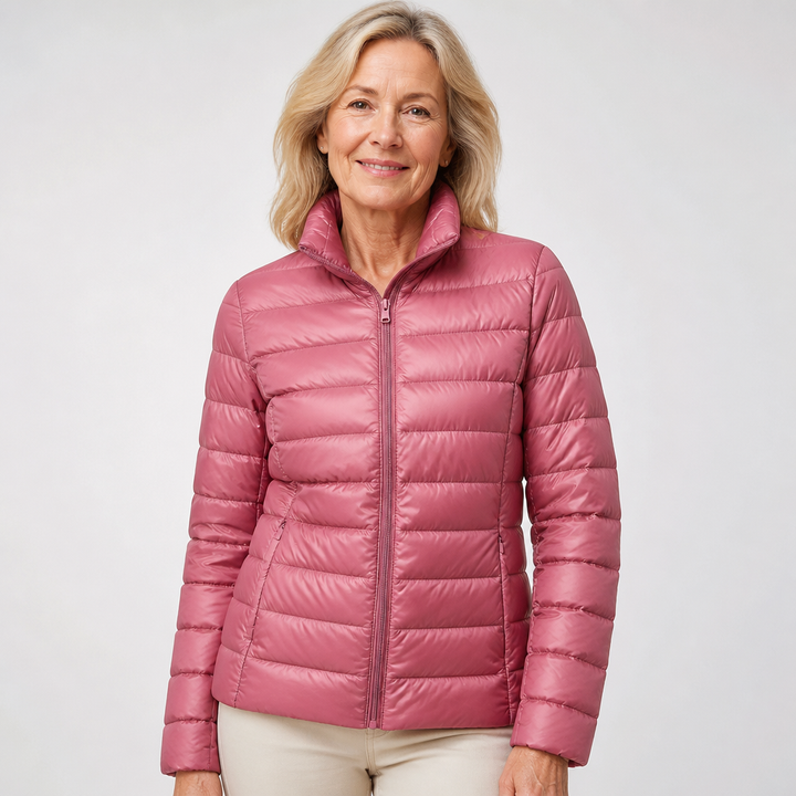 Ulla | Veste mi-saison saumon