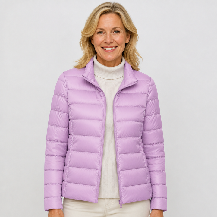 Ulla | Veste mi-saison lilas