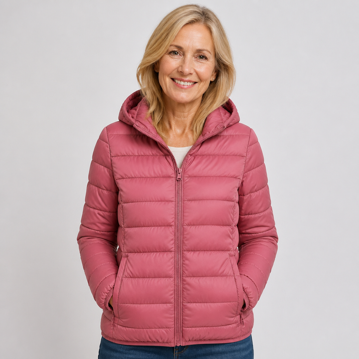 Aamu | Veste mi-saison rose