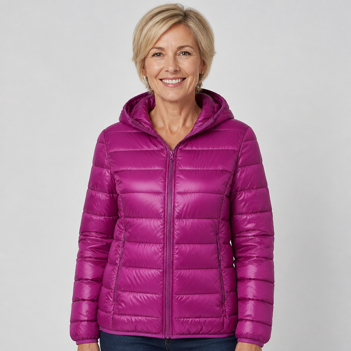 Aamu | Veste mi-saison violet
